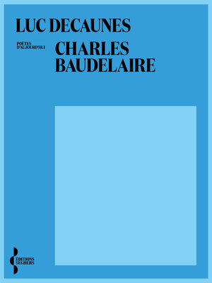 cover image of Charles Baudelaire